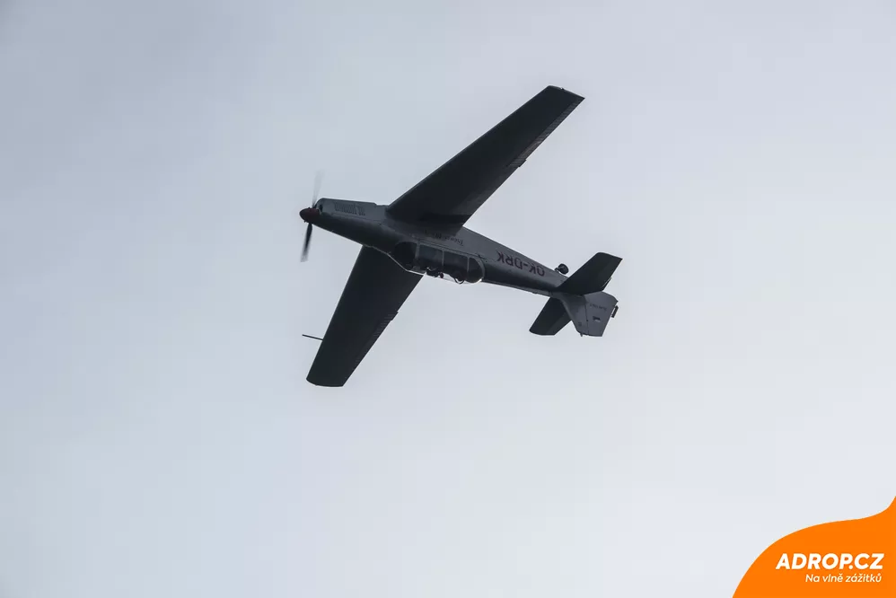 Let akrobatickým letadlem Brno