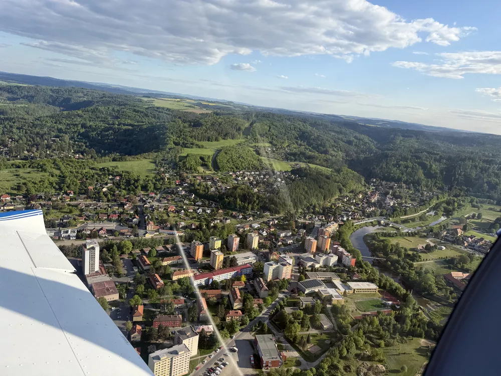 Recenze pilotování ultralightu Kolín