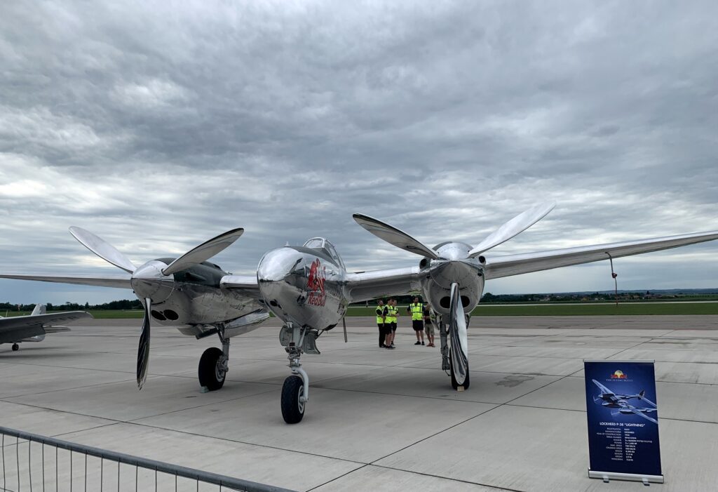 Lockheed P-38 Lighting na Aviatické pouti
